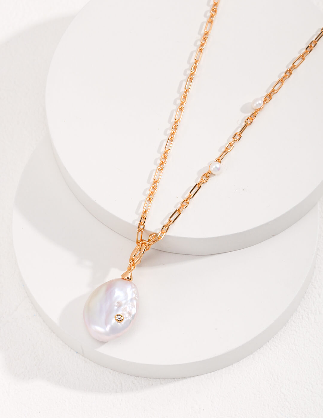 Baroque Pearl Necklace | Tsuki