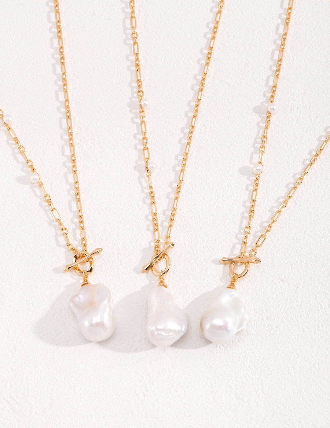 Baroque Pearl Necklace | Tsuki