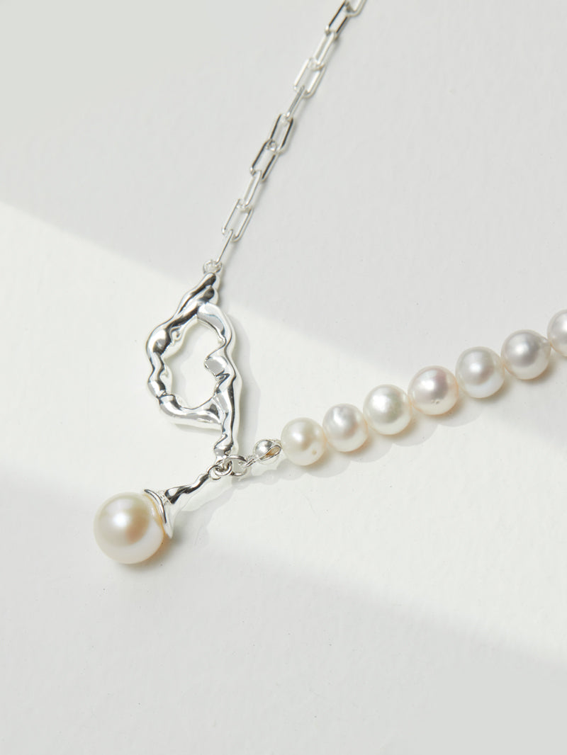 Pearl Necklace and Earrings | Tsuki