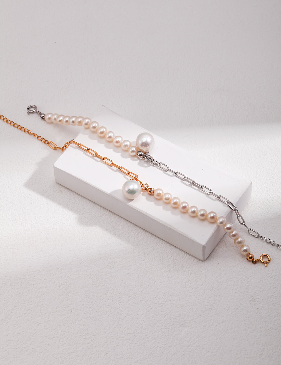 Irregular Baroque Pearl Bracelet and Necklace | Tsuki