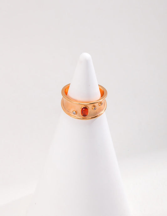 Vintage Style Minimalist Ring | Tsuki