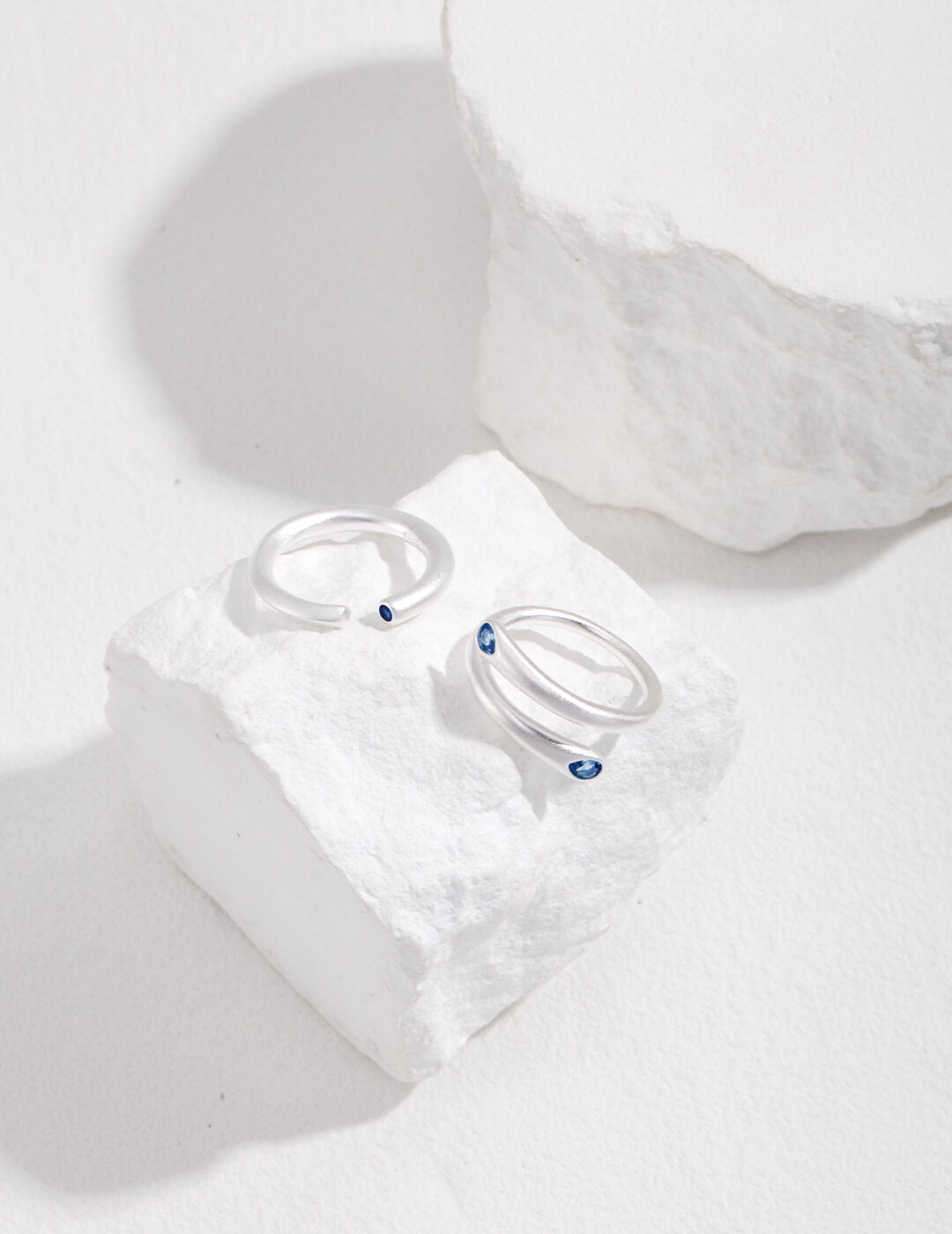 Silver Lapis Lazuli Ring | Tsuki