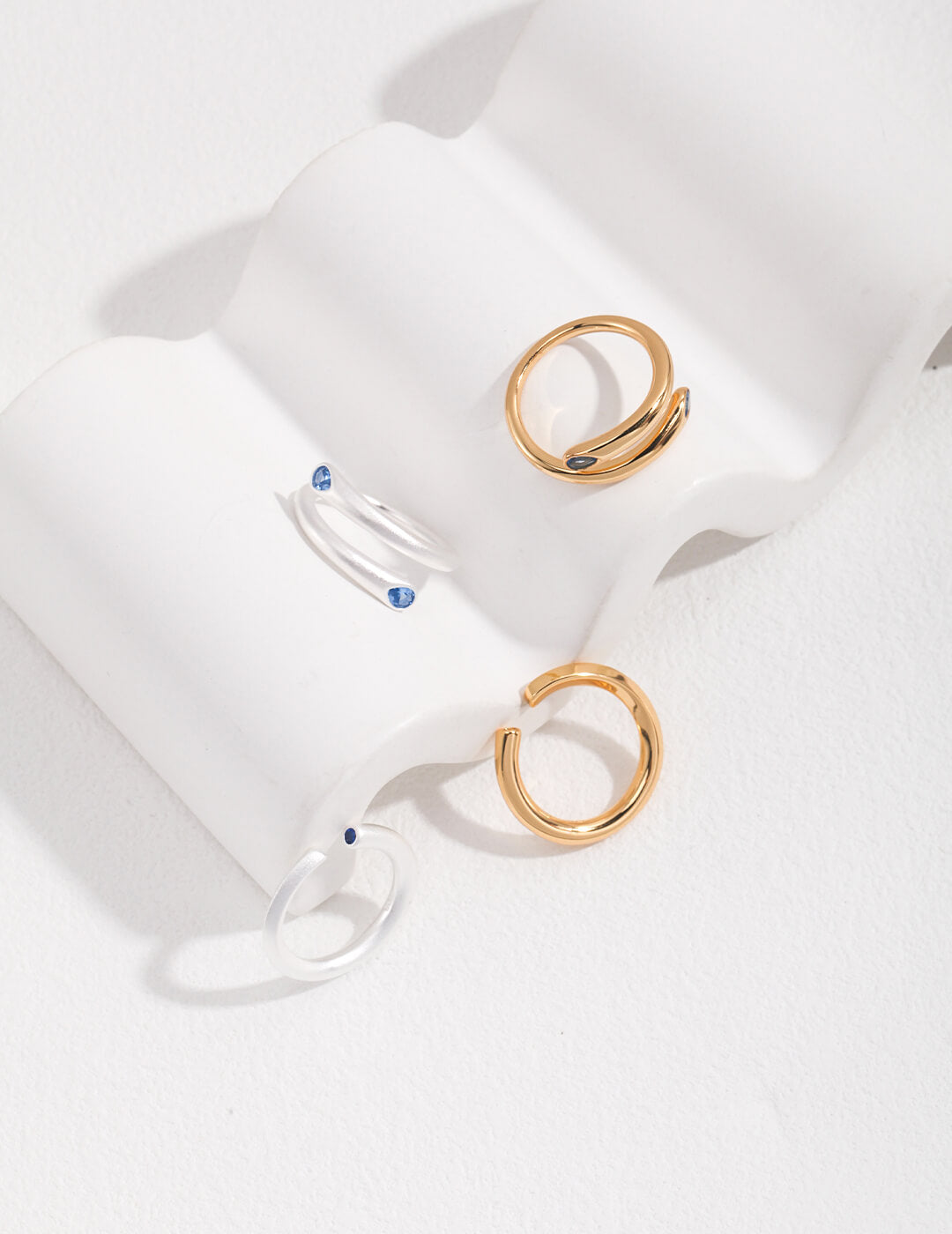 Silver Lapis Lazuli Ring | Tsuki